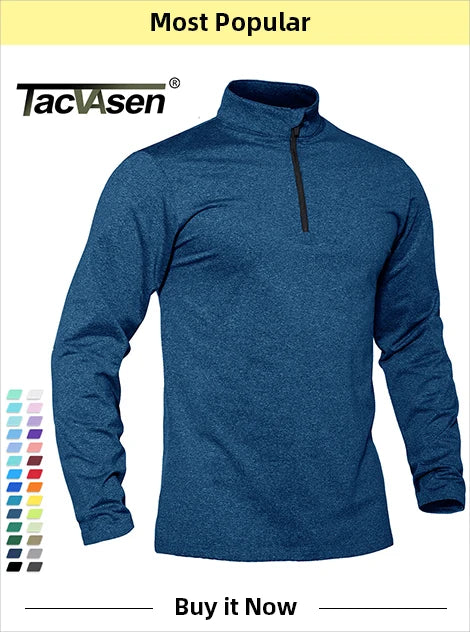 TACVASEN Summer Lightweight Trousers Mens Fishing Pants Outdoor Hiking Nylon Quick Dry Pockets Cargo Pants Casual Work Trousers
