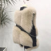 Fur Coat Women's Vest Short Clothing Autumn Winter Patchwork Slim Fashion Versatile
