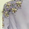 HIGH STREET Newest Fashion 2025 Designer Party Vestido Women's Diamonds Beaded Split Long Maxi Dress
