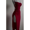 2025 explosive new dress summer high sensibility halter strap Spice Girl bag hip dress