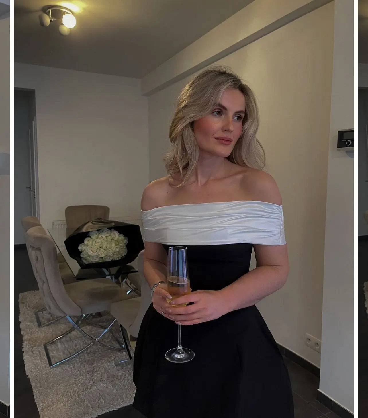 Damen Trägerloses Rückenfreies Kurzes Kleid Elegant Sexy Off Shoulder Ärmellose Kleider 2025 Damen Abendparty Geburtstagskleider Schwarz