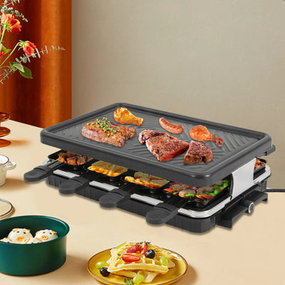Elektrischer tragbarer BBQ Grill für einfaches Grillen im Freien und im Haus mit kompaktem Design