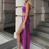 Dulzura Women 2024 Summer Tank Tops Long Skirts Party Club Vacation Two Piece Matching Sets Outfits Wholesale Items For Business