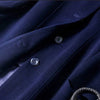 New Fashion British Solid Button Wool Coat Women Long Sleeve Jackets Woman Elegant Pocket Slim Outfit Mujer