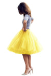 Multi-layer Tulle Tutu Skirts Fuchsia 6 Layers Fluffy Petticoat Underskirt Princess Ball Gown Women Halloween Party Skirt