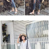 Summer Women Slippers Leather Square Toe Women Flats Flip Flops Designer Ladies Slides Sandals Women Shoes Luxury Sandals