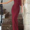 Hugcitar Fashion Solid O Neck Sleeveless Patchwork Sexy Bodycon Maxi Prom Dress Summer Women Clothes Party Festival Club Y2K
