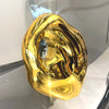 Goldene Abendtasche Geldbörsen und Handtasche Luxus Designer Umhängetaschen lustige Form Party Hochzeit Acryl Glänzende Clutch Geldbörse