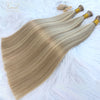 Straight I Tip Hair Extensions 12-26inch Human Hair Remy Fusion Hair Extensions 50pcs/ Set Keratin Capsule Brown Blonde Color