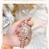 OLEVS Original Diamond Watch for Women Fashion Elegant Stainless Steel Waterproof Quartz Wristwatch Luxury Ladies Dress Watches