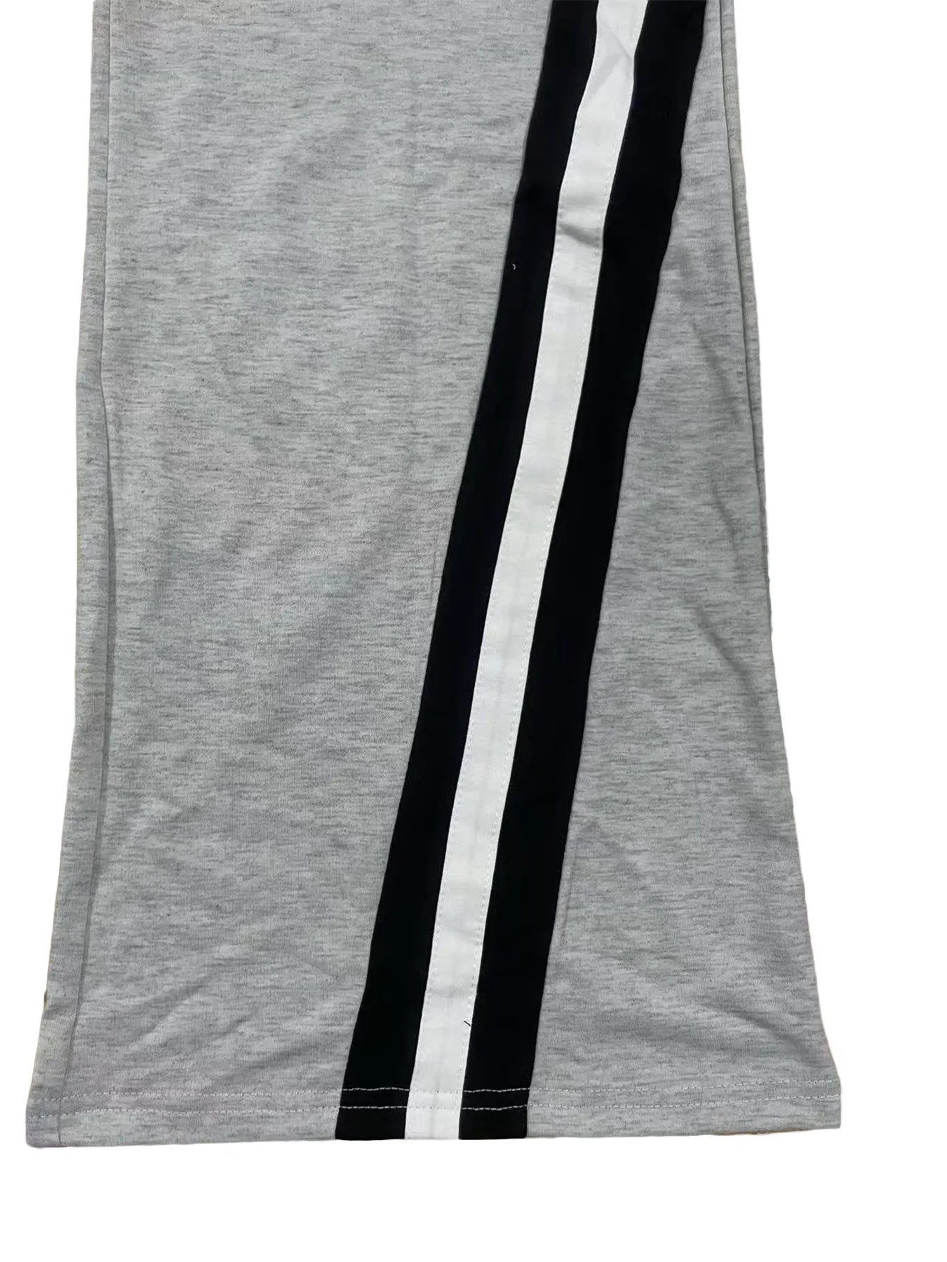CM.YAYA Fashion Striped Splicing Women's Set Long Sleeve Sweatshirt and Sweat Pants Tracksuit 2024 Winter Two 2 Piece Set Outfit