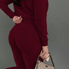 Autumn Winter Double-sided Velvet Vest 3 Piece Set For Woman's Fashion Hooded Sweatshirt Jacket Slim Pocket Trousers Female Suit