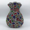 Neueste Blumenvase Strass Abendtaschen Frauen Kristall Handtaschen Metallkette Elegante Partytaschen Luxus Designer Clutch Geldbörse