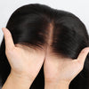 16 Inch Vietnamese Super Double Drawn Bone Straight 13x4 Frontal Bob Wig Glueless Human Hair For Women Natural Black 250 Density