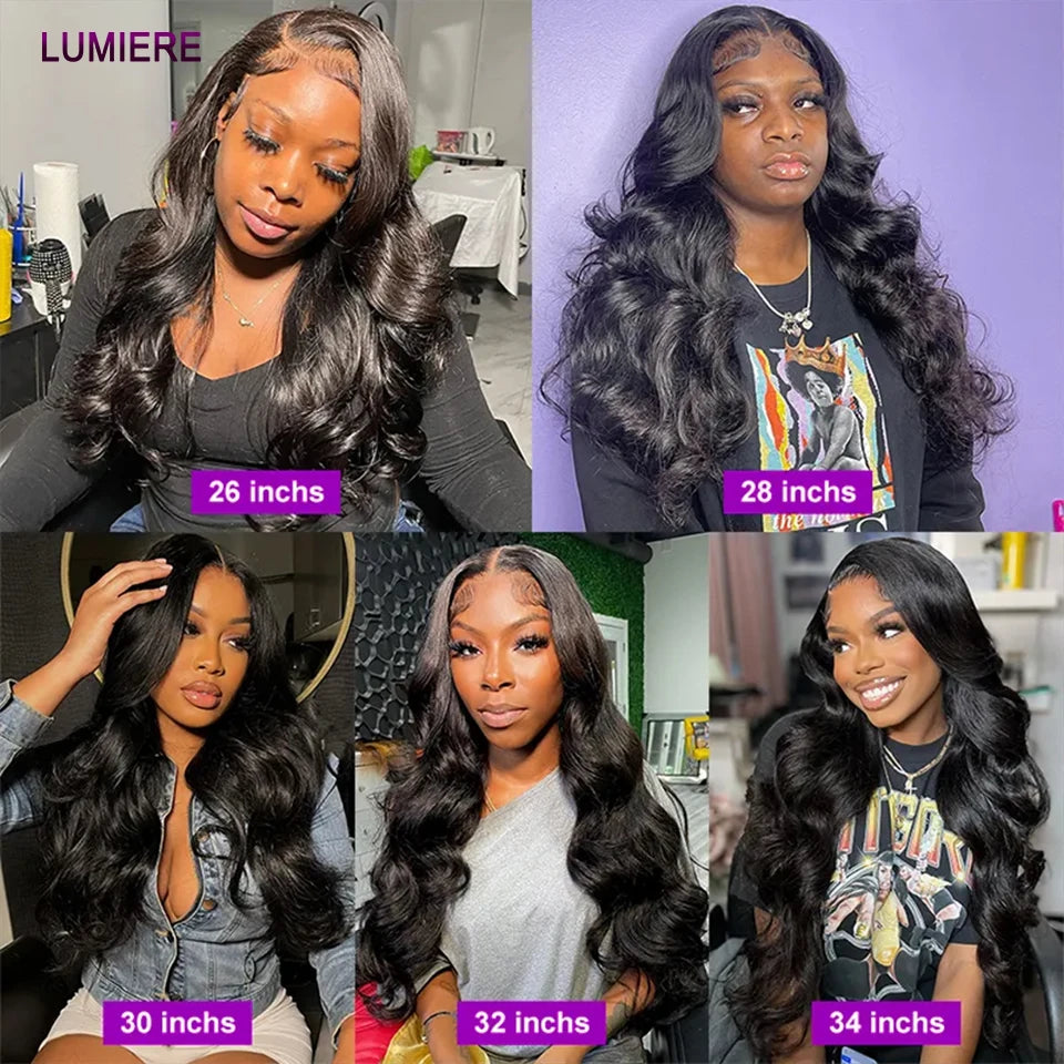 15A Loose Deep Wave Bundle With HD Closure 4X4 5x5 6x6 100% Virgin Brazilian Hair Weave Bundles 3/4 Bundle Deal  8-40" Wholeasle