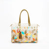CH Fashionable and Luxury Design Spring 2024 New Women's Handbag Jacquard Colorful Women's Commuting Crossbody Bag