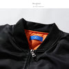 Bomber Jacket Men Women Spring Autumn Solid Pilot Jacket Military Flight Baseball Coat Male Fashion Army Green Windbreaker