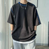 Herren Sommer Qualität T-Shirts Manuelle Naht Harajuku Lässiges T-Shirt Für Männer 2023 Neu Neutral Oversize T-Shirts Kurzarm Oberteile
