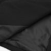 Willshela Damenmode Satin Schwarz mit Feder Blazer Jacke Vintage Kerbausschnitt Einreiher Lange Ärmel Damen Outfits