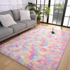 Flauschiger Teppich für das Schlafzimmer, zottelige, flauschige Teppiche für das Schlafzimmer, dicke schwarze Teppiche für das Wohnzimmer, Teppiche für Mädchen und Jungen