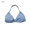 Impact Sports Bra Strappy Backless Yoga Gym Bra Removable Cups Women Workout Clothing Gym Top Halter Sport Bras
