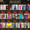 Customized Long Black Dresses Velvet Sequins Embroidered Chest Wrapped Puff Sleeve Dress Classy Ladies Spring Fall Party Celebri