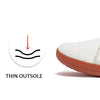 HOBIBEAR Minimalistische Schuhe für Herren und Damen, weite Zehenbox, Barfuß-Schuhe, Zero Drop, Freizeit-Sneaker aus Kunstleder, leichte Walking-Sneaker