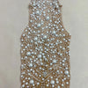 Nightclub Big Pearls Bandage Top Collection Party Shiny Rhinestones Sexy  Backless Singer Dancer Show Party Show Costume dazhu