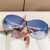 Neue Mode Y2K Sonnenbrille Damen Integrierte Surround Sonnenbrille Retro Designer Damen Brillen UV400 Oculos De Sol