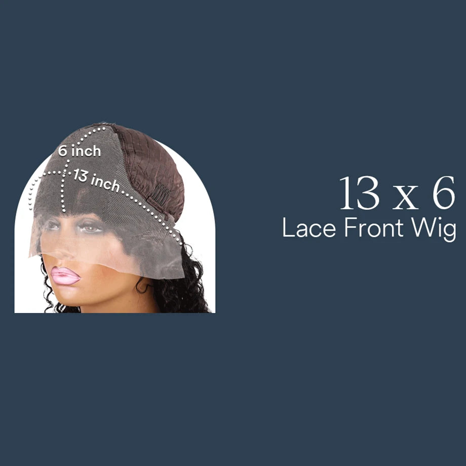 Orange Ginger Lace Front Wig Curly Human Hair Wigs 30 32 Inch Deep Wave Frontal Wig 13x4 13x6 HD Lace Front Human Hair Wig