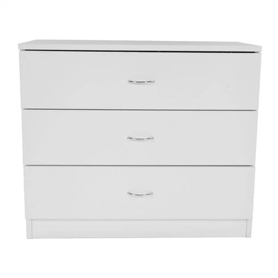 3 Schubladen Kommode Aufbewahrungsturm Kleiderschrank Organizer Schlafzimmer Zuhause Weiß