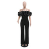 Sexy Jumpsuit mit Slash-Ausschnitt, figurbetont, für Damen, Overall, Rose, Einteiler, Damen, Club-Overalls, Promi-Outfits, Party, Sexy Rompers