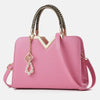 Damen Handtasche Patchwork Umhängetasche Messenger Office Work PU Leder Damen Tasche Luxus Mode Elegant