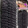 40 42 Inch Loose Deep Wave Frontal Wigs 250% 13x4 13x6 HD Lace Frontal Wigs For Women Remy Loose Deep Curly Human Hair Wigs