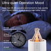 KINSCOTER Simulated Flame Aroma Diffuser Bonfire Air Humidifier Ultrasonic Cool Mist Maker Fogger LED Essential Oil Lamp Difusor