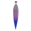Pre-stretched Braids Synthetic Hair Professional Itch Free Hot Water Setting Fiber 30'' Ombre Yaki Texture Braid Hair Extensions