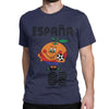 Naranjito T-shirt Men's High Quality Round Neck Spain 82 Spanish Mascot 1982 Football T-shirt Top
