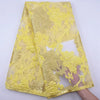 Classic High Quality African Lace Fabric Gilding Brocade French Organza Lace Fabric For Nigerian Women Wedding Party Dress S2078