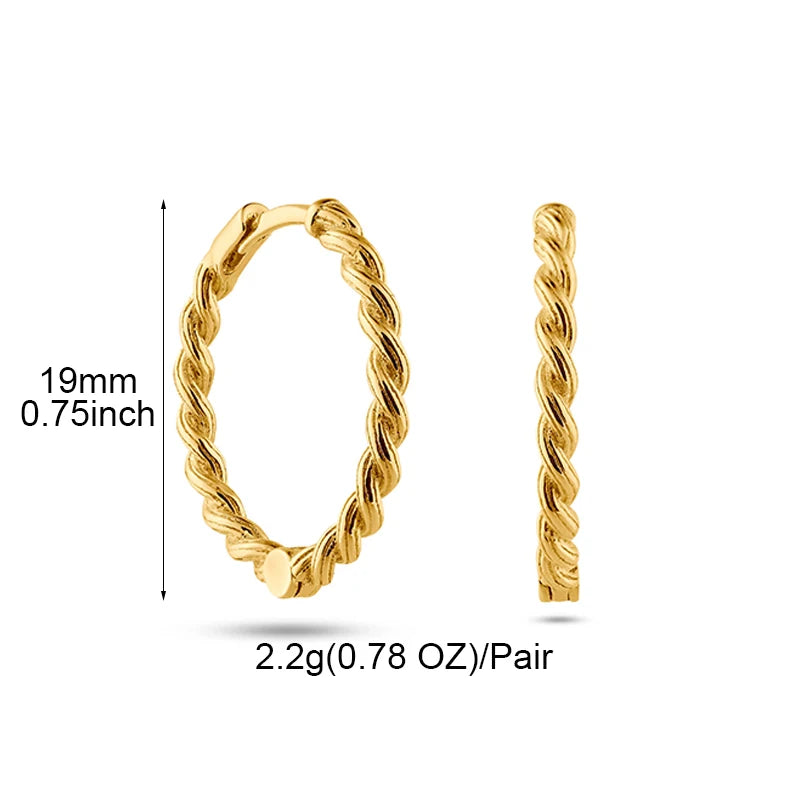 CRMYA Gold Silber gefüllt 16mm 14mm 12mm Blumen baumelnde Ohrringe Zirkonia Creolen für Damen Mädchen Schmuck Großhandel
