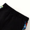 Two Sets Of Baby Boys Casual Cute Monster Pattern Half Open Front Hoodie & Pants Spring And Autumn