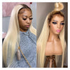 1B 613 Body Wave Human Hair Wig 13x6 Hd Lace Frontal Wig Brazilian 2 Tone Dark Root Ombre Blonde Lace Front Wigs For Black Women