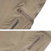 TACVASEN Summer Lightweight Trousers Mens Fishing Pants Outdoor Hiking Nylon Quick Dry Pockets Cargo Pants Casual Work Trousers
