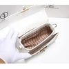 Luxuriöse Designer-Taschen mit hochwertigem Alligator-Prägeleder und zartem Metalldesign, tragbare Umhängetasche für Damen