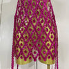 Sexy Sparkly Sequin Diamond Mesh Transparent Two Piece Set Women Celebrate Evening Party Birthday Dress Stage Photo Shoot Wear