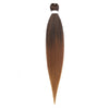 Pre-stretched Braids Synthetic Hair Professional Itch Free Hot Water Setting Fiber 30'' Ombre Yaki Texture Braid Hair Extensions