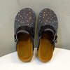 Kristallige klobige Outdoor-Slipper Schuhe Sommer Clogs Damen Hausschuhe Pantofle Luxus Slides Med Strand Designer Flip Flops