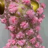 Women Luxury Pink Flowers Pearls Lace See Through Bodycon Mini Dress Birthday Photoshoot Evening Party Nightclub Stage Costume