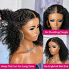 Wear And Go Water Wave Bob Lace Perücke für Frauen gelockt 6x4 Glueless Echthaar Perücke 4x4 Ready To Go Echthaar Perücken Pre-Cut Lace Perücke
