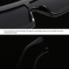 Modern Luxurious Sunglasses for Men Women Square Gradient Designer Unisex Brand Glasses Glamour Fashion Shades UV400