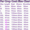 Women Warm Faux Fur Coat Winter Vintage Gradient Jacket Furry Outerwear Jackets Hooded Coats Plus Size Autumn Winter Streetwear